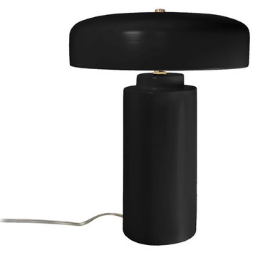 Tower Table Lamp, Carbon Matte Black