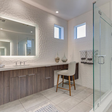 Nuevo ESTATES by SummerHill Homes: Lot 68 Plan 3AR Master Bathroom