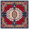 Safavieh Bellagio Collection BLG535 Rug, Ivory/Pink, 5' Square