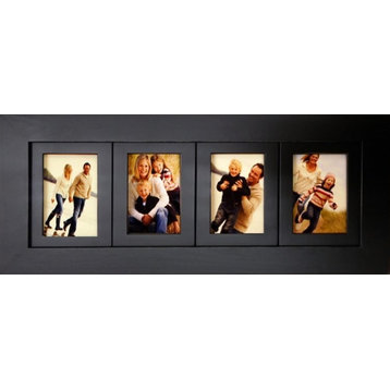 4 Opening 4x6 Collage Picture Frames Wood 4 Frame Openings