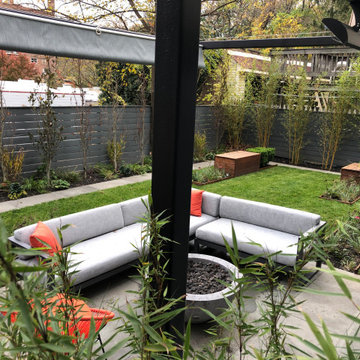 Multi-functional family backyard