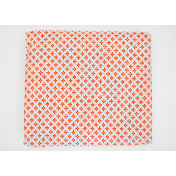 Sofie Flat Sheet, Orange, King