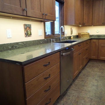 Cherry Cabinet House Flip