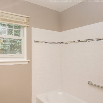 New Window in Pretty Bathroom - Renewal by Andersen NJ / NYC