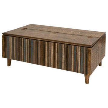 Giza Solid Wood Coffee Table with Lift Top Storage