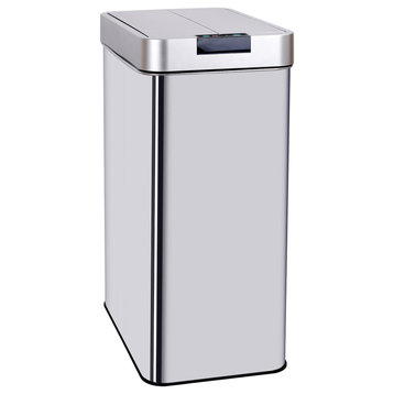 Totti 17 Gallon, 65L Sensor Trash Can With Active Odor Filter No Inner Bucket