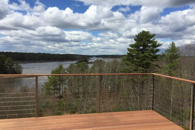 Minimalist deck photo in Portland Maine