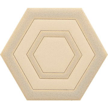 Sisters Ceramic Tile Collection, Hexagon-Tortoise Foggy Mountain