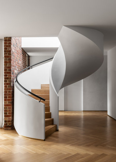 Contemporary Staircase by Dean Dyson Architects