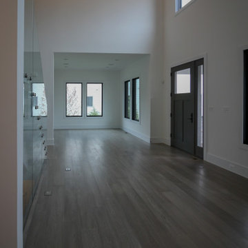 Project #80 | Mono-Beam Staircase with Glass Panels