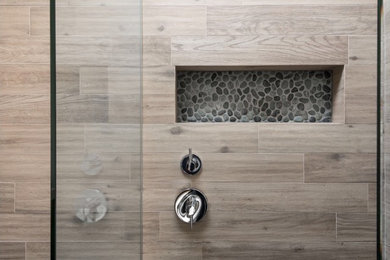 Example of a minimalist bathroom design in DC Metro