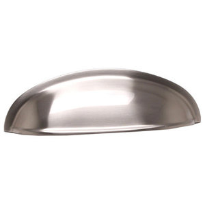 Berenson Cabinet Cup Pull 3 5 X1 69 X1 Brushed Nickel