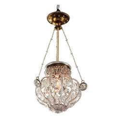 Inviting Home Inc. - Florentine-Style Small Crystal Chandelier - Chandeliers