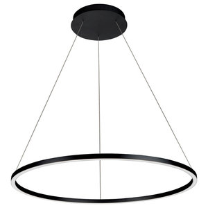 Eurofase 31472 021 Spunto 47 25 72w 1 Led Medium Chandelier Contemporary Chandeliers By Lighting New York