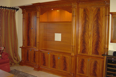 Real Wood Veneer with Dye Stain. Look at how the color stands out
