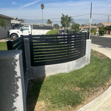 Modern Aluminum Slat Fence Supply – Los Angeles