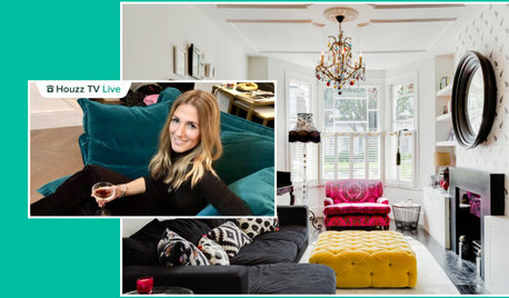 Houzz TV: Bright Colour and Retro Art Energise a Designer’s Home