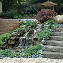 Pondless Waterfall Water Feature (Long Island/NY): - Outdoor Fountains And Ponds