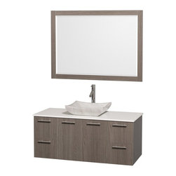 Gray Oak Bathroom Vanities - Bathroom Vanities And Sink Consoles