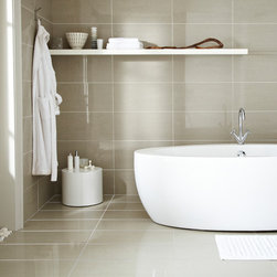 Regal Vanilla Polished Porcelain Tile - Home Improvement