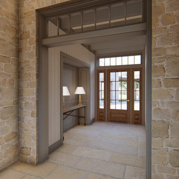 Round Top Ranch Interior - Side Entry