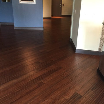Demode Java Strand Bamboo in a Chiropractic Office