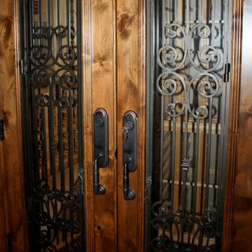 Locks, for Optimum Custom Wine Cellar TX Security