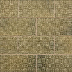 Scraffito Pattern D 5x10 - Wall And Floor Tile
