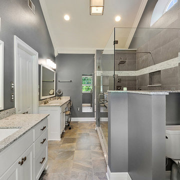 Large Walk In Shower Bathroom Remodel