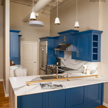 Blue Kitchen for the Handicapped