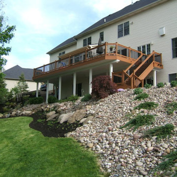 Deck Design & Outdoor Fireplace
