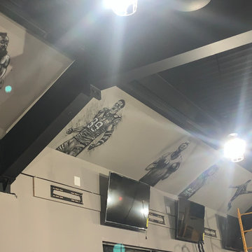 Man cave anyone? sport stars