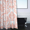 70"Wx73"L Alexys Shower Curtain, Blush