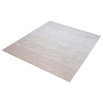 Dimond Delight Handmade Cotton Rug, Beige and White, 6" Square