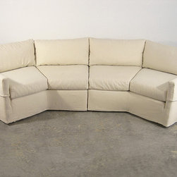 Mid-Century Slipcovered Thayer Coggin Sectional Sofa - SOLD - Sectional Sofas