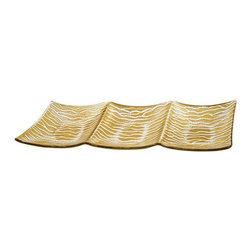 Gold Accents - Serveware