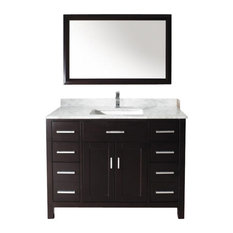 48 Inch Bathroom Vanities Houzz Art Bathe 48 Inch Single Sink Bathroom Vanity Vanities And Consoles