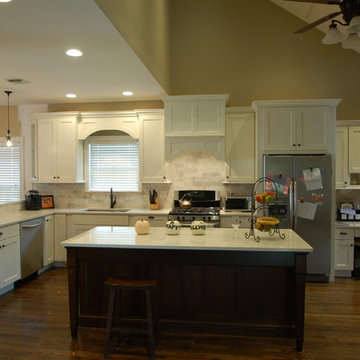 Kitchen, ready for paint