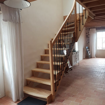 Réalisation d'un escalier sur mesure