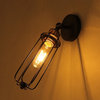 1-Light Wire Cage Wall Sconce