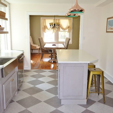 100 year old West Chester PA home was in need of a serious facelift!