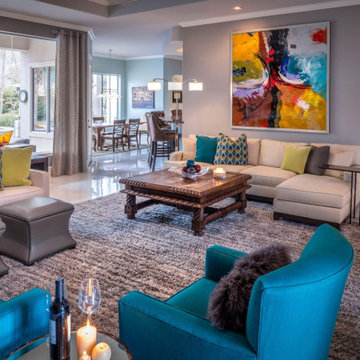 Transitional Living Rooms