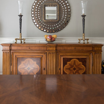 Peacock mirror