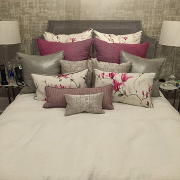 Modern Silver Bedroom