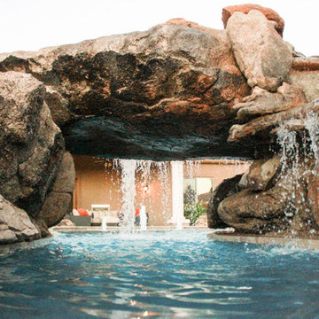 Custom Home with outdoor recreation area surpassing most resorts