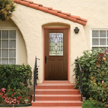 Stylish & Stained Wood Grain Doors