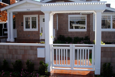 Arts and crafts exterior home photo in San Diego