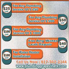 Plumbing Grapevine TX