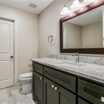 Cozy Cottage Feel Bathroom Makeover in Los Angeles CA