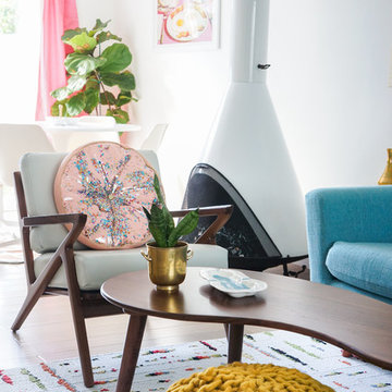 My Houzz: Palm Springs Apartment Bursts With Happy Colors